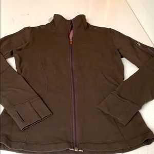 Lululemon Brown Zip Jacket